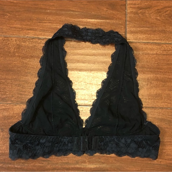 Free people intimately Dark Navy Lace Bralette size S/P - Picture 8 of 8